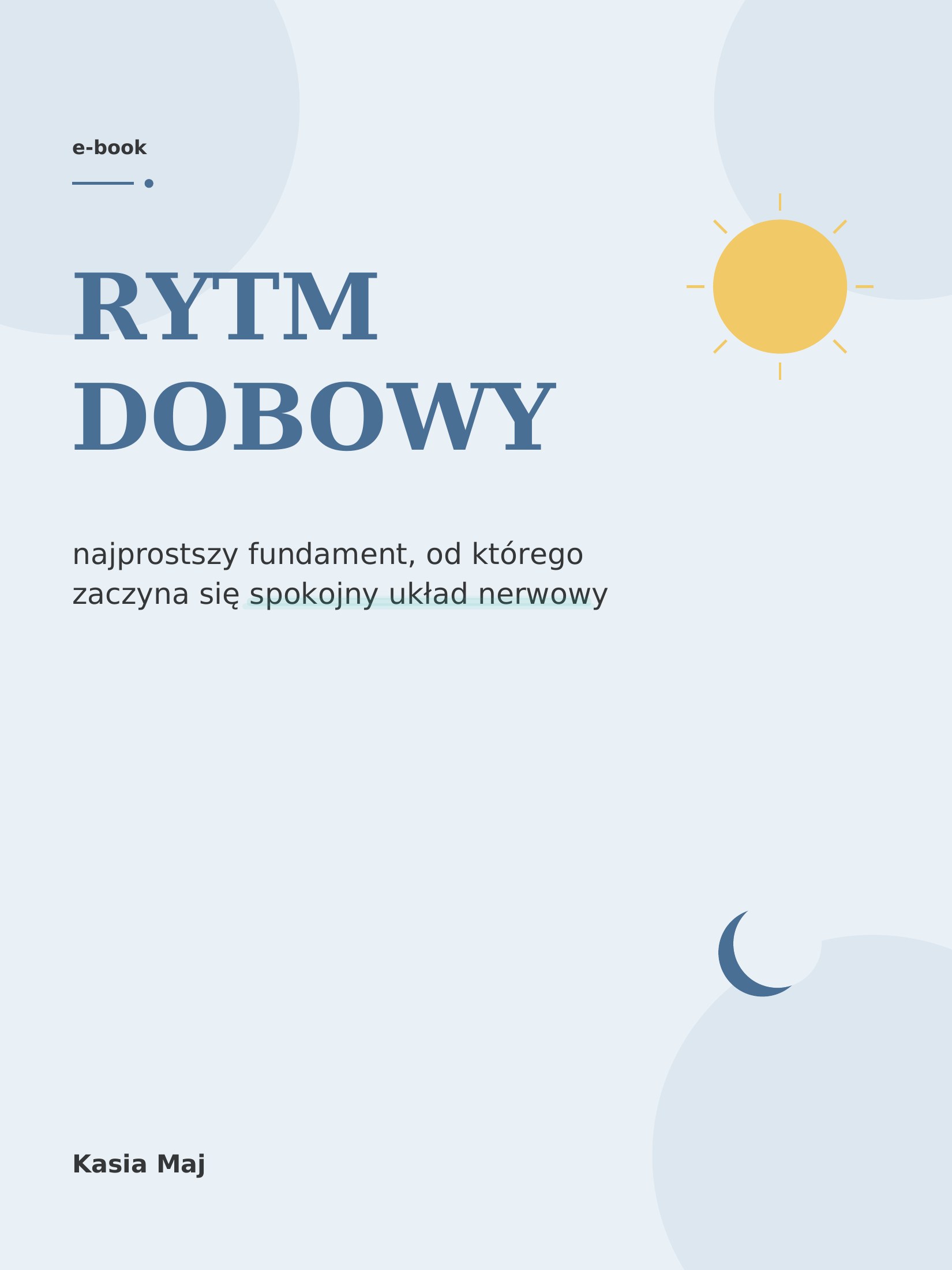 Okładka materiału „Rytm dobowy” — Najprostszy fundament, od którego zaczyna się spokojny układ nerwowy