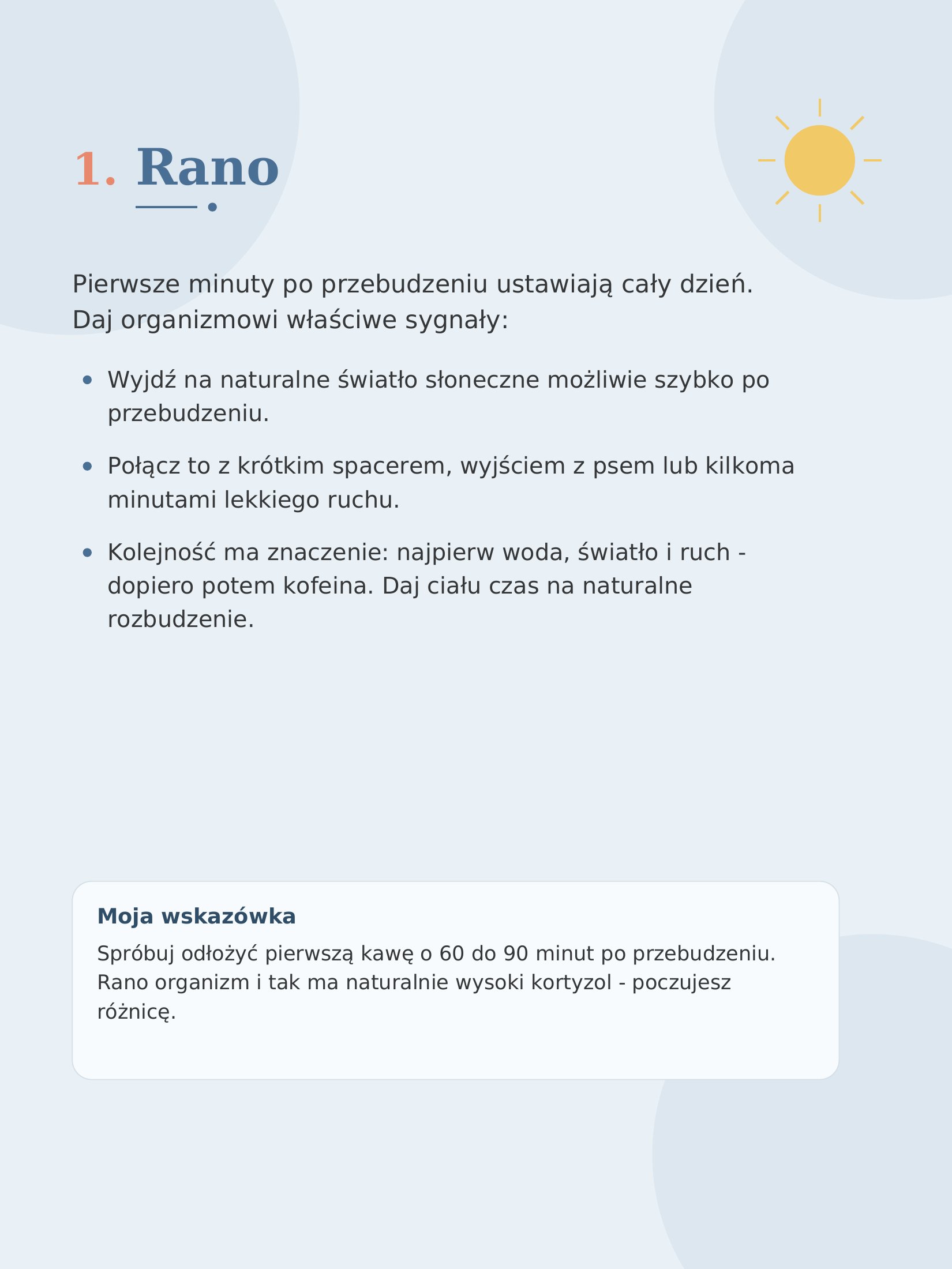 Fragment materiału „Rytm dobowy”