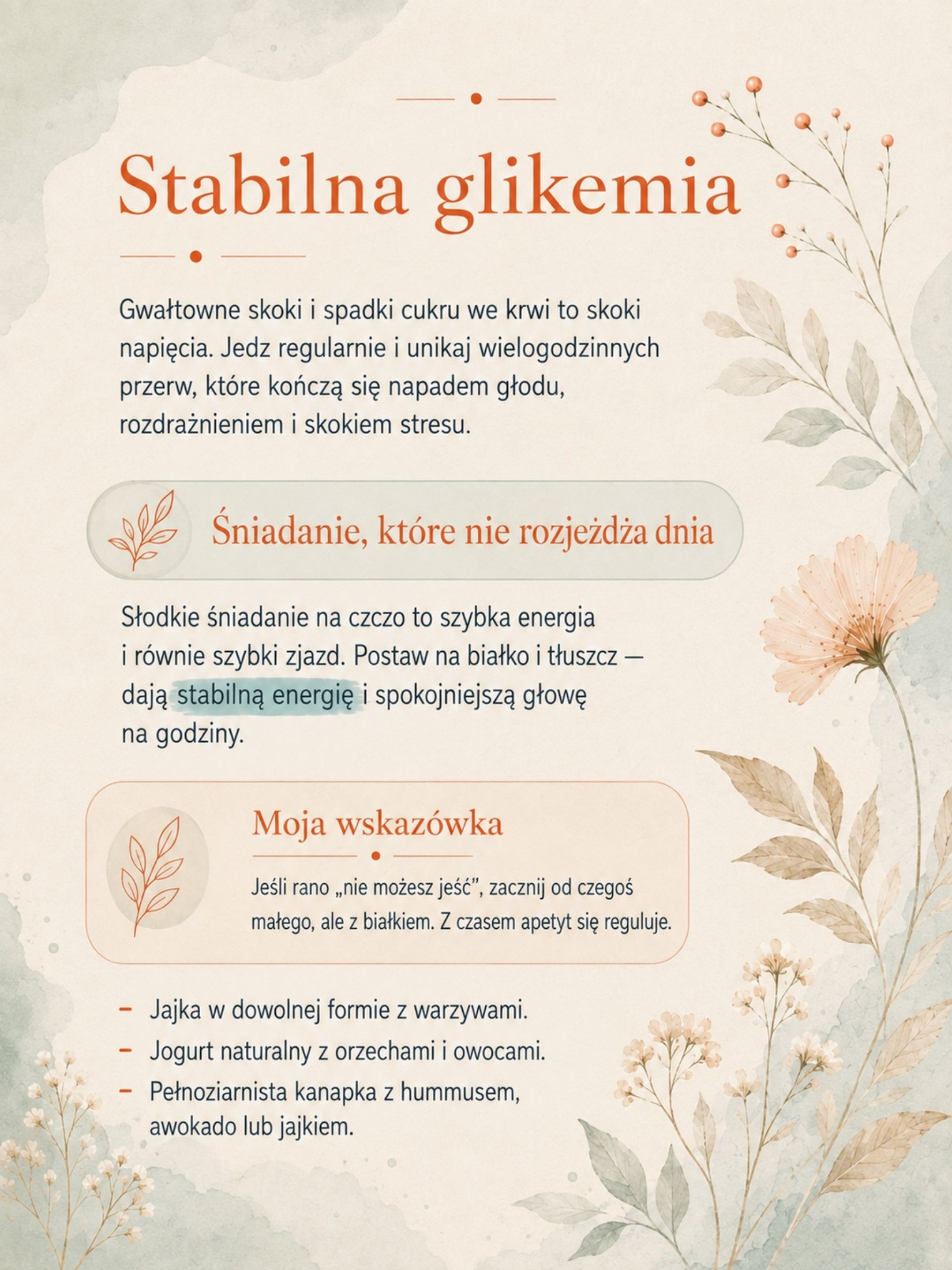 Fragment materiału „Co jeść na układ nerwowy”